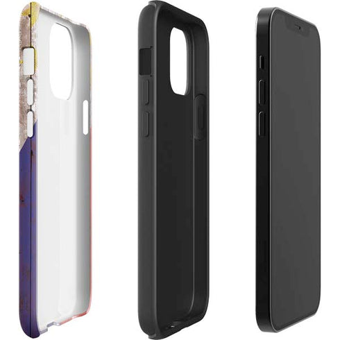 Philippines Flag Dark Wood iPhone 12 Impact Case